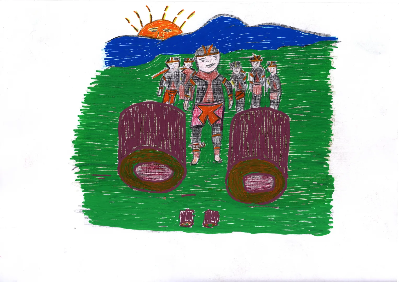 Desenho de Reginaldo Xàj